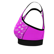 Load image into Gallery viewer, Strike Sports Bra Pink
