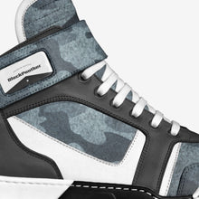 Load image into Gallery viewer, FASHION STRAP HI TOP BLUE CAMO
