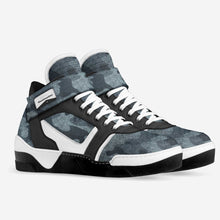 Load image into Gallery viewer, FASHION STRAP HI TOP BLUE CAMO
