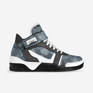 FASHION STRAP HI TOP BLUE CAMO