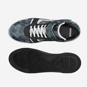 FASHION STRAP HI TOP BLUE CAMO