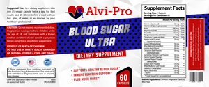 Alvi-Pro BLOOD SUGAR ULTRA - for a healthy sugar level