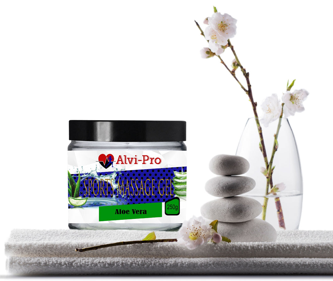 Alvi-Pro Sports Massage Gel Aloe Vera 250g